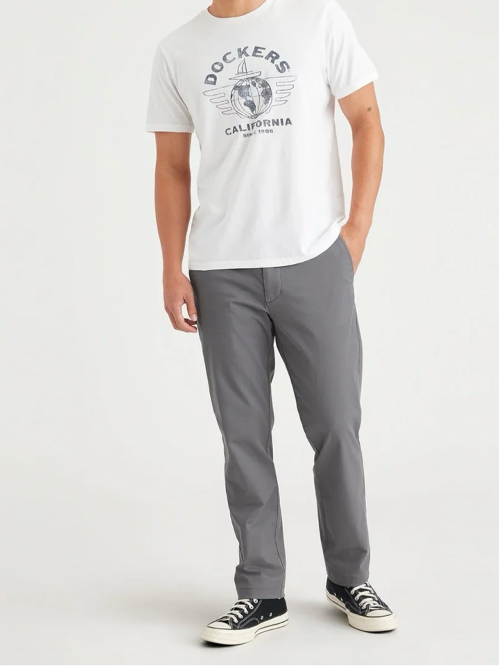 Dockers Men's Slim Fit Comfort Waistband Performance Stretch Tech Chino Pants‎